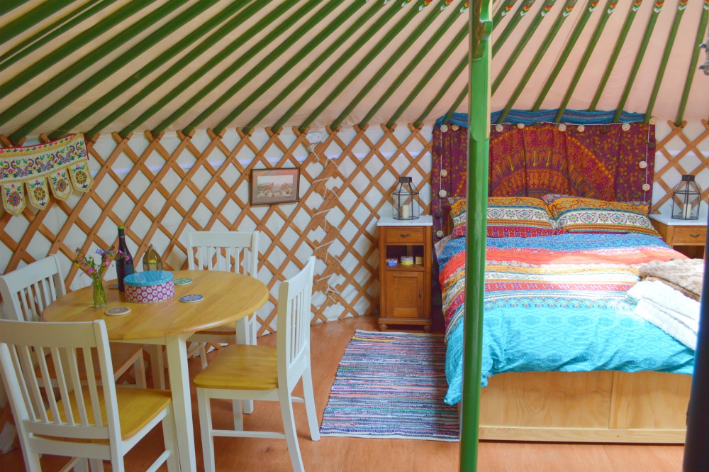 Yurt, glamping, holiday, glamping holiday, yurt holiday, unique retreat, coast, farm, countryside