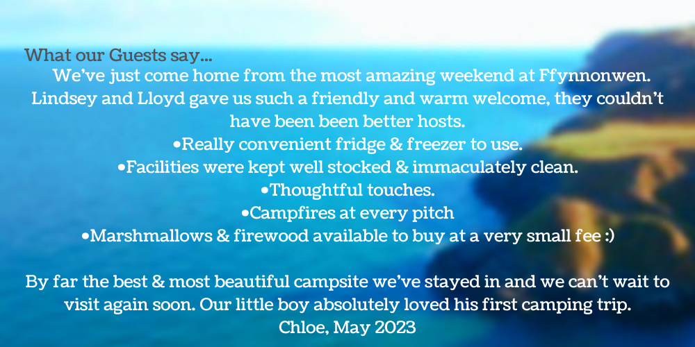 beautiful campsite, Wales, friendly,