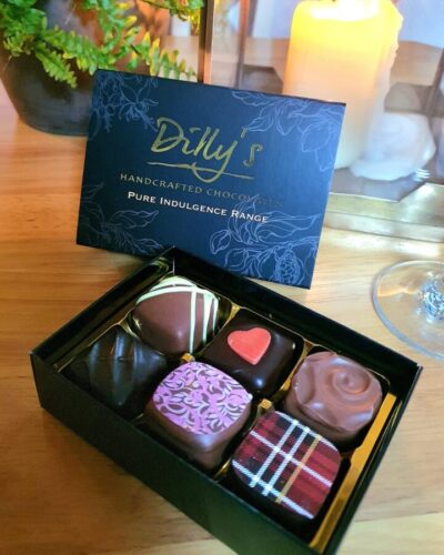 prosecco and chocolates, glamping, romantic getaway, birthday surprise, anniversary surprise, handmade chocolates, artisan chocolates