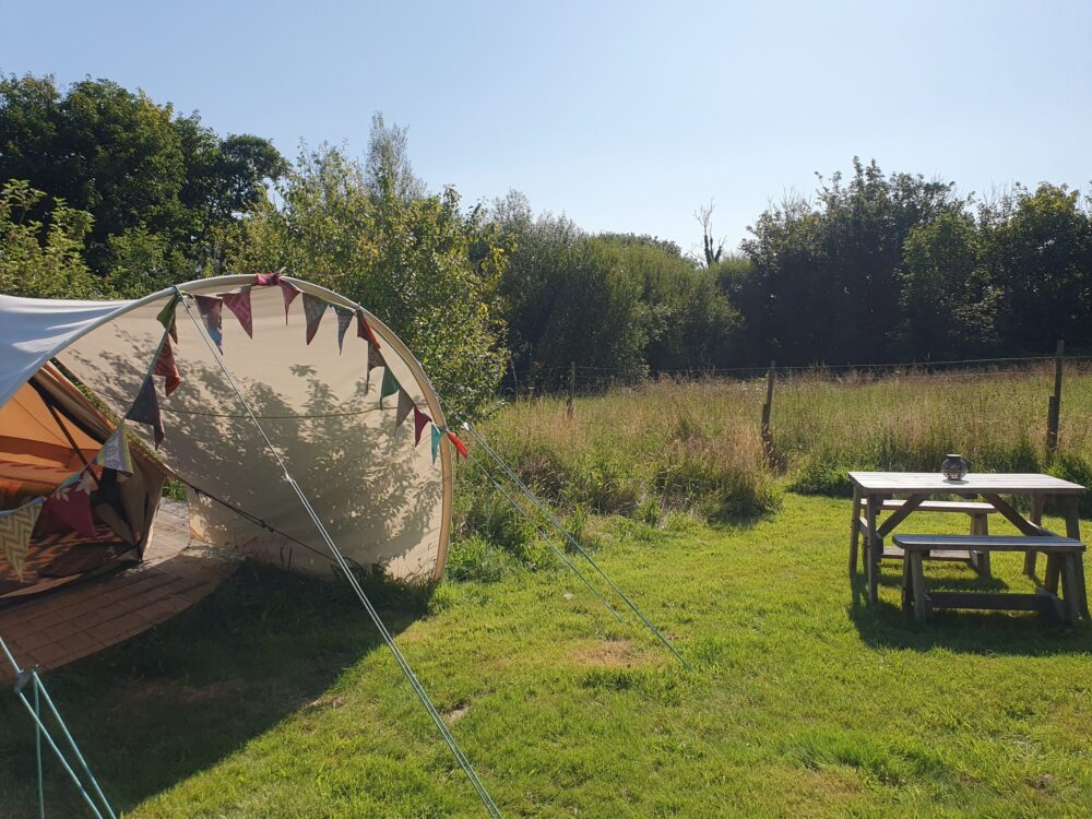 glamping wales, dog friendly glamping, off grid glamping